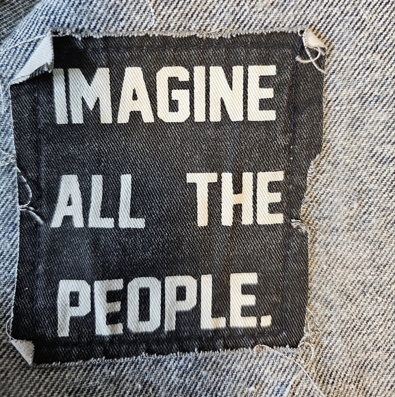 THE PEOPLE Vs. Women's Denim Wrap Mini Skirt with Pockets, Vintage Blue, XS NWOT - Picture 14 of 15